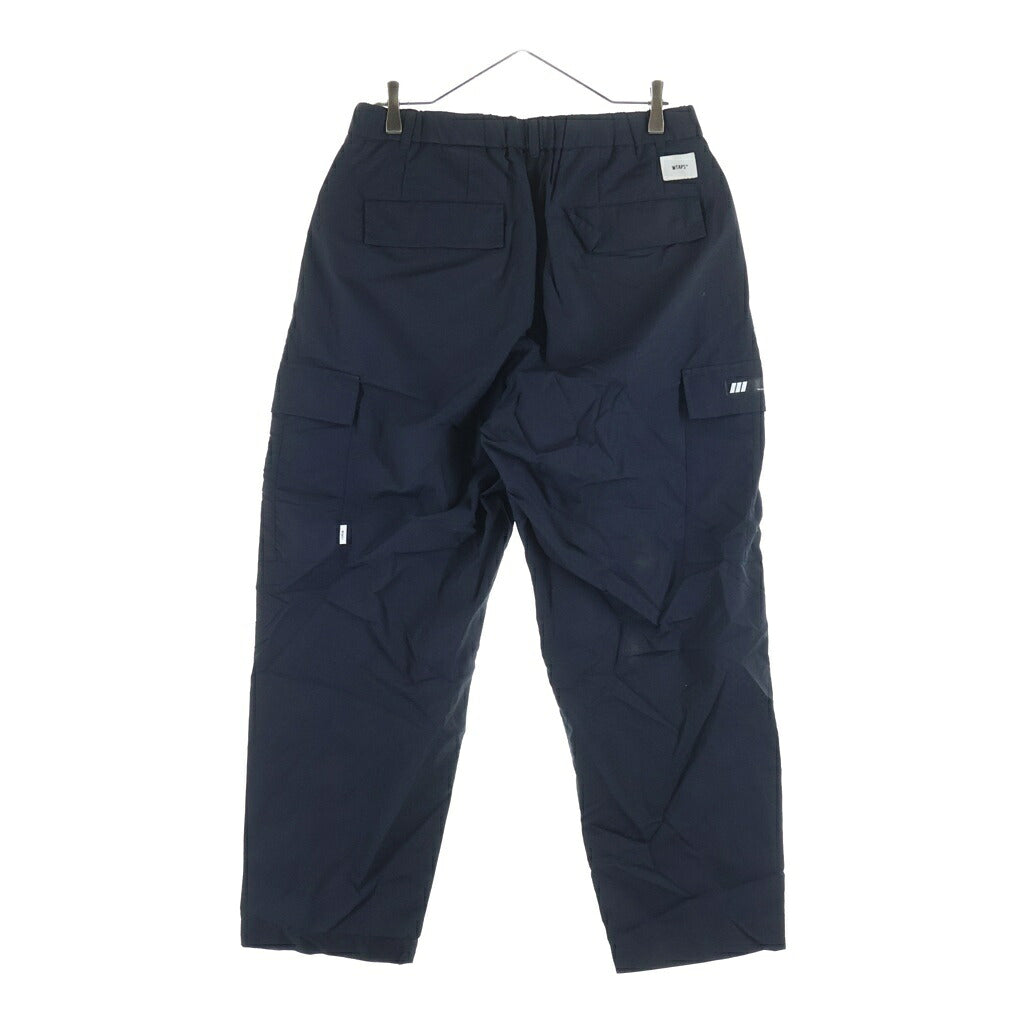 WTAPS(ダブルタップス) 23AW TROUSERS NYLON RIPSTOP トラウザーズ ナイロンカーゴパンツ ブラック 232BRDT-PTM03