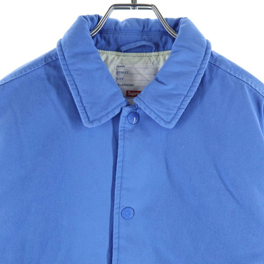 SUPREME(シュプリーム) 20SS Twill Varsity Jacket ツイル バックロゴ バーシティジャケット ブルー