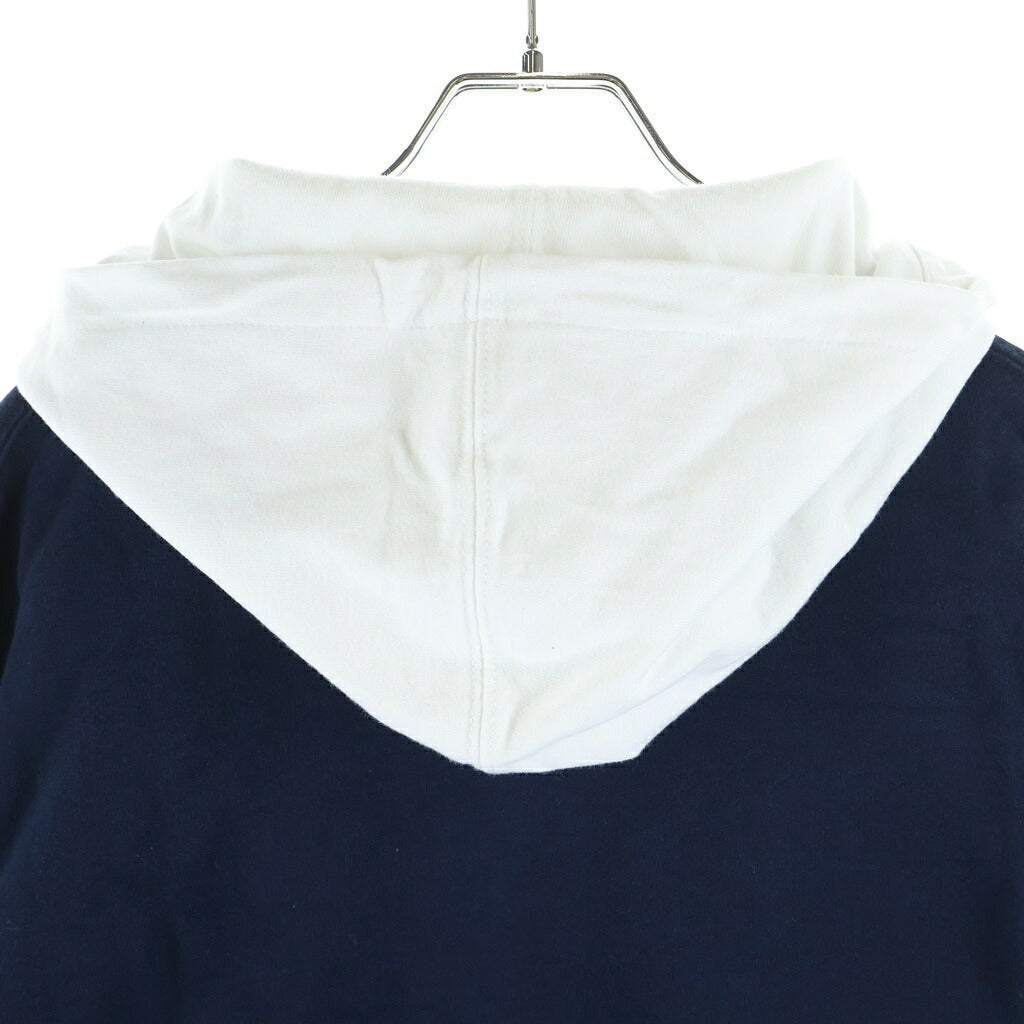 SUPREME(シュプリーム) 16SS 2-Tone Hooded Sweatshirt 2トーン プルオーバーパーカー ネイビー