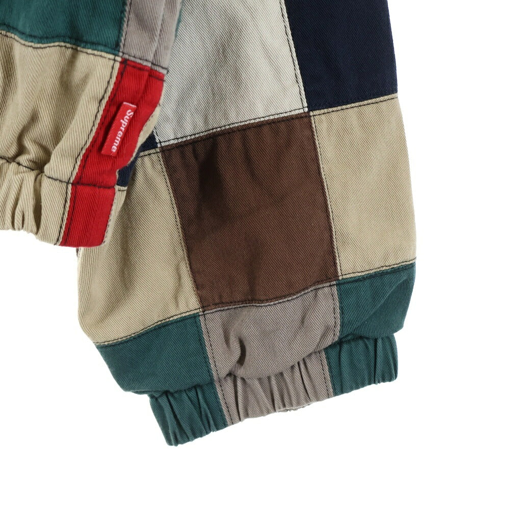 SUPREME(シュプリーム) 19SS Patchwork Harrington Jacket パッチワーク ハリントンジャケット マルチカラー チェック