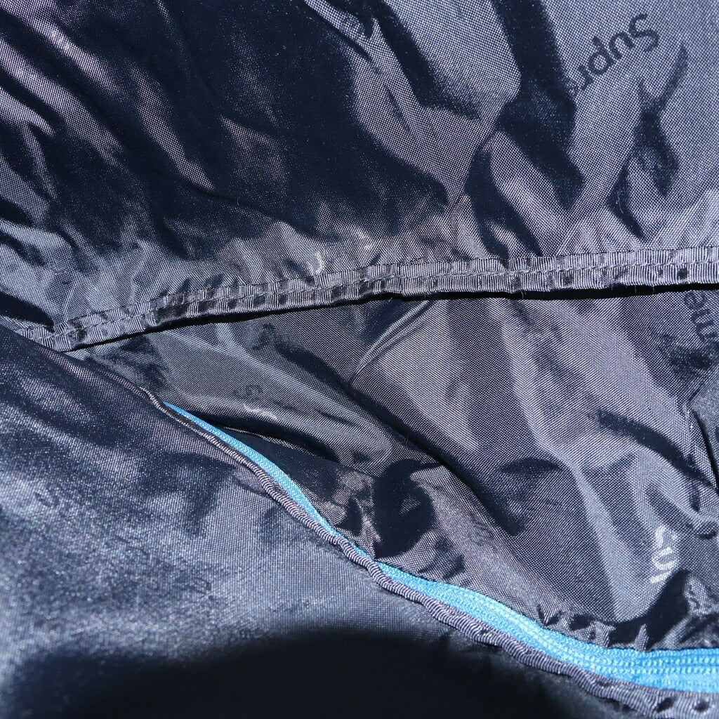 SUPREME(シュプリーム) 19AW Duffle Bag 2WAY ボックスロゴ ボストンバック メタリック ターコイズ グリーン