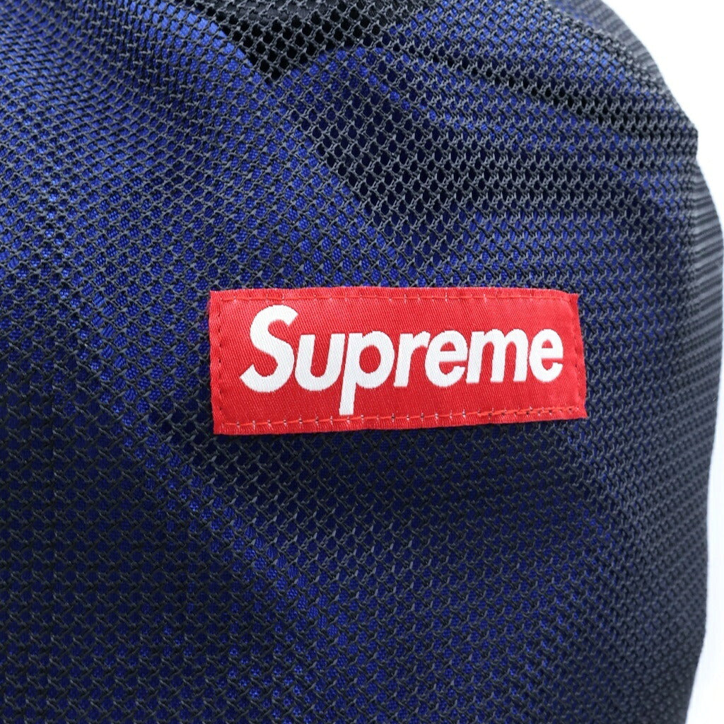 SUPREME(シュプリーム) 15SS Mesh Backpack メッシュバックパック ボックスロゴ リュック ブルー