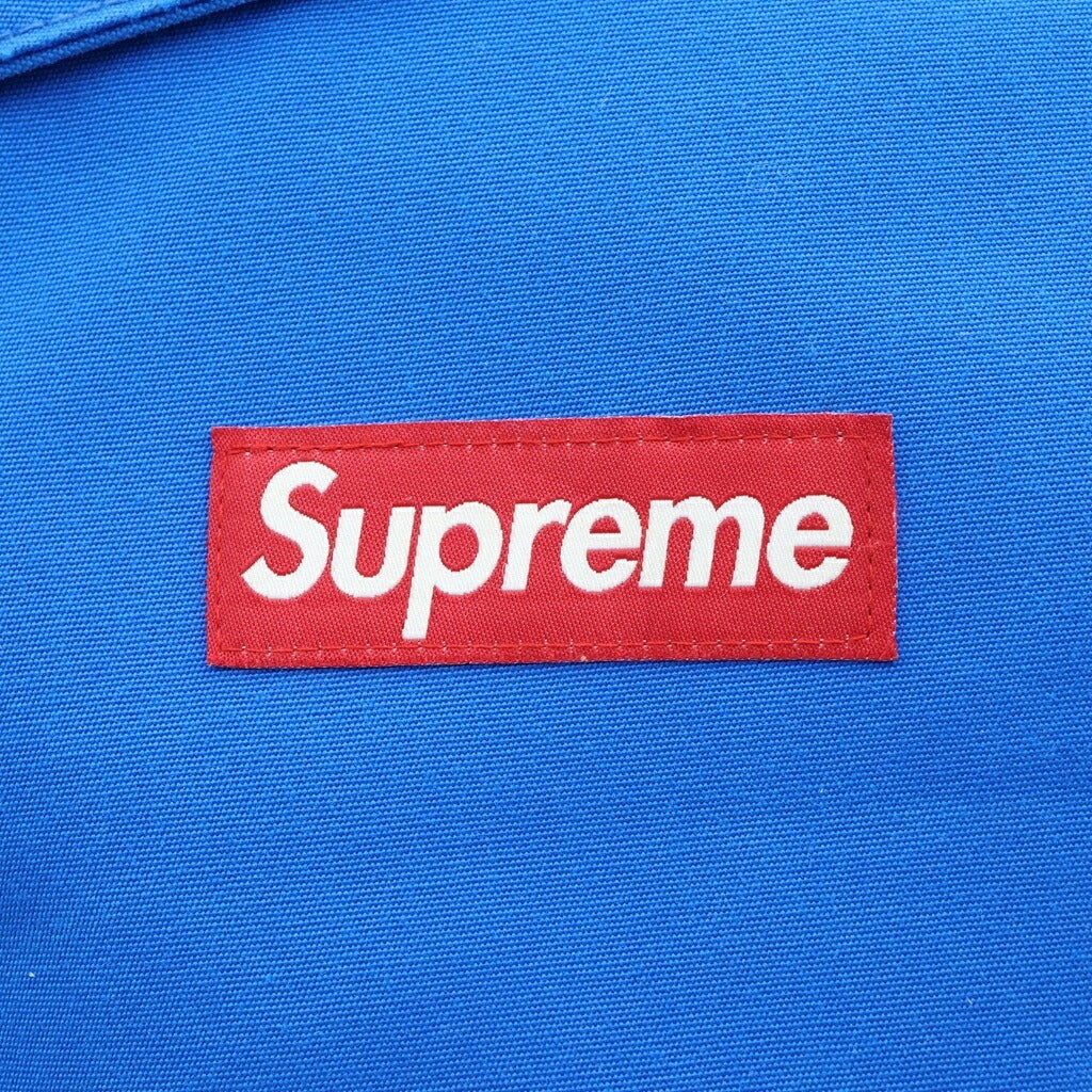 SUPREME(シュプリーム) 09SS ×Sunbrella Back Pack ボックスロゴ リュック ブルー