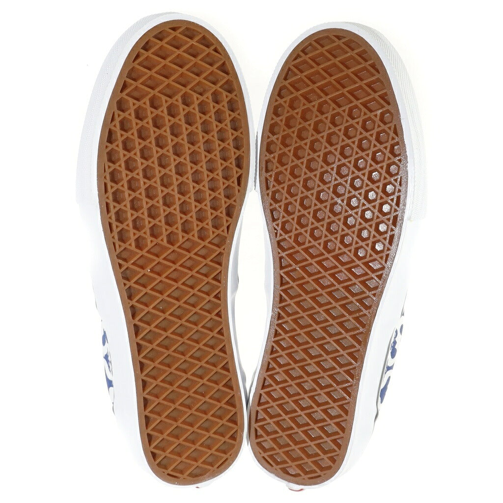 SUPREME(シュプリーム) 21SS ×VANS Monogram S Logo Skate ERA モノグラム スケートエラ VN0A5KRV5YE ローカットスニーカー US8/26cm ブルー