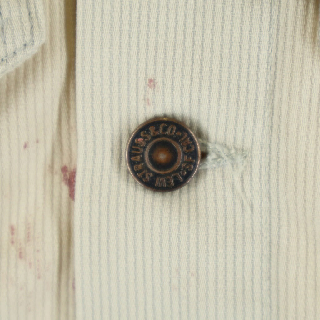 Levi's(リーバイス) VINTAGE 70s BIGE ピケ 黒タブ トラッカージャケット ベージュ
