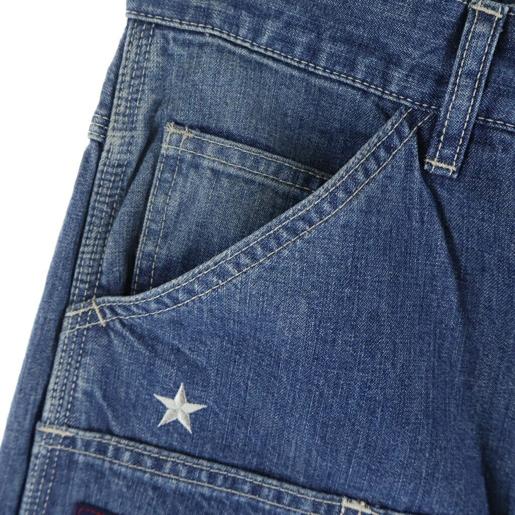 NEIGHBORHOOD(ネイバーフッド) 26SS ×M&M WASHED DENIM PAINTER PANTS 262AQMMN-PTM01 ワイドデニム インディゴ