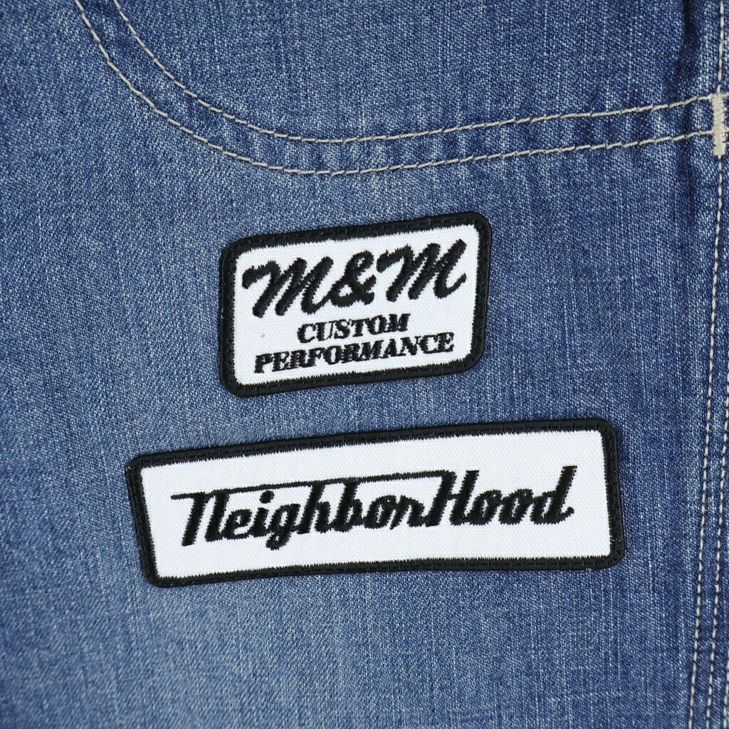 NEIGHBORHOOD(ネイバーフッド) 26SS ×M&M WASHED DENIM PAINTER PANTS 262AQMMN-PTM01 ワイドデニム インディゴ