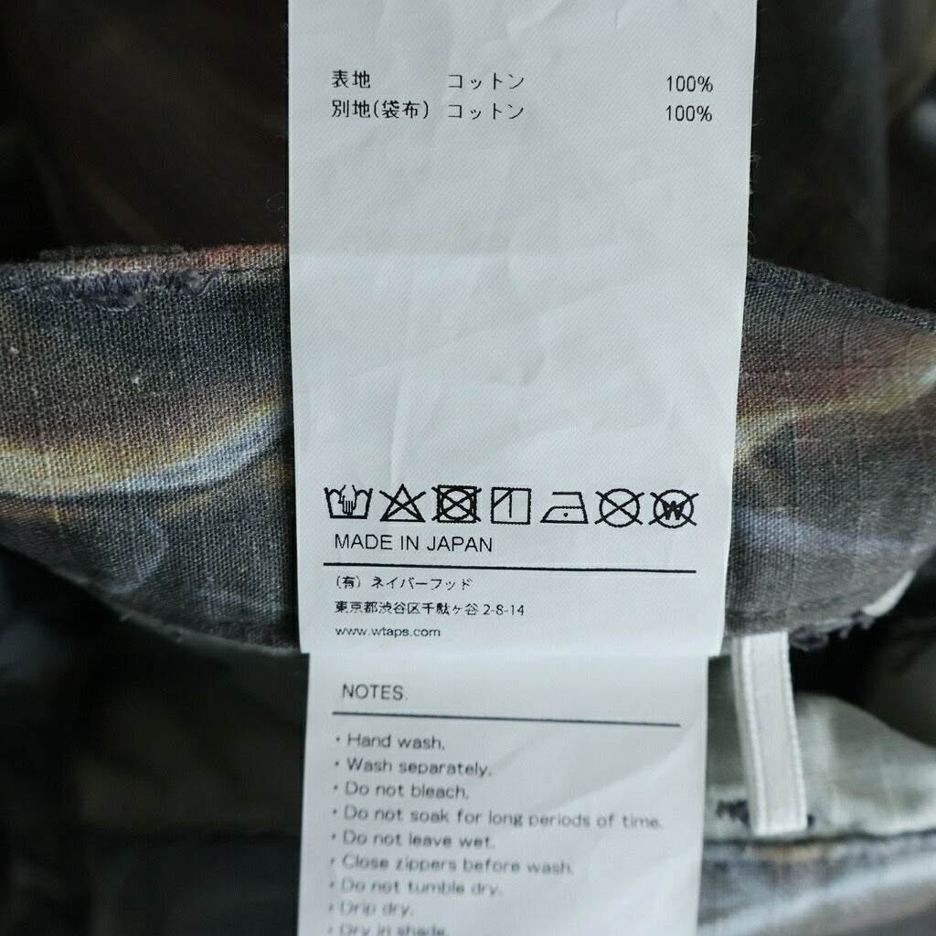 WTAPS(ダブルタップス) 24SS MILT9602/Trousers/Cotton. Ripstop. Camo. Identity Wed Camo リップストップ ウェドカモ カーゴパンツ カーキ