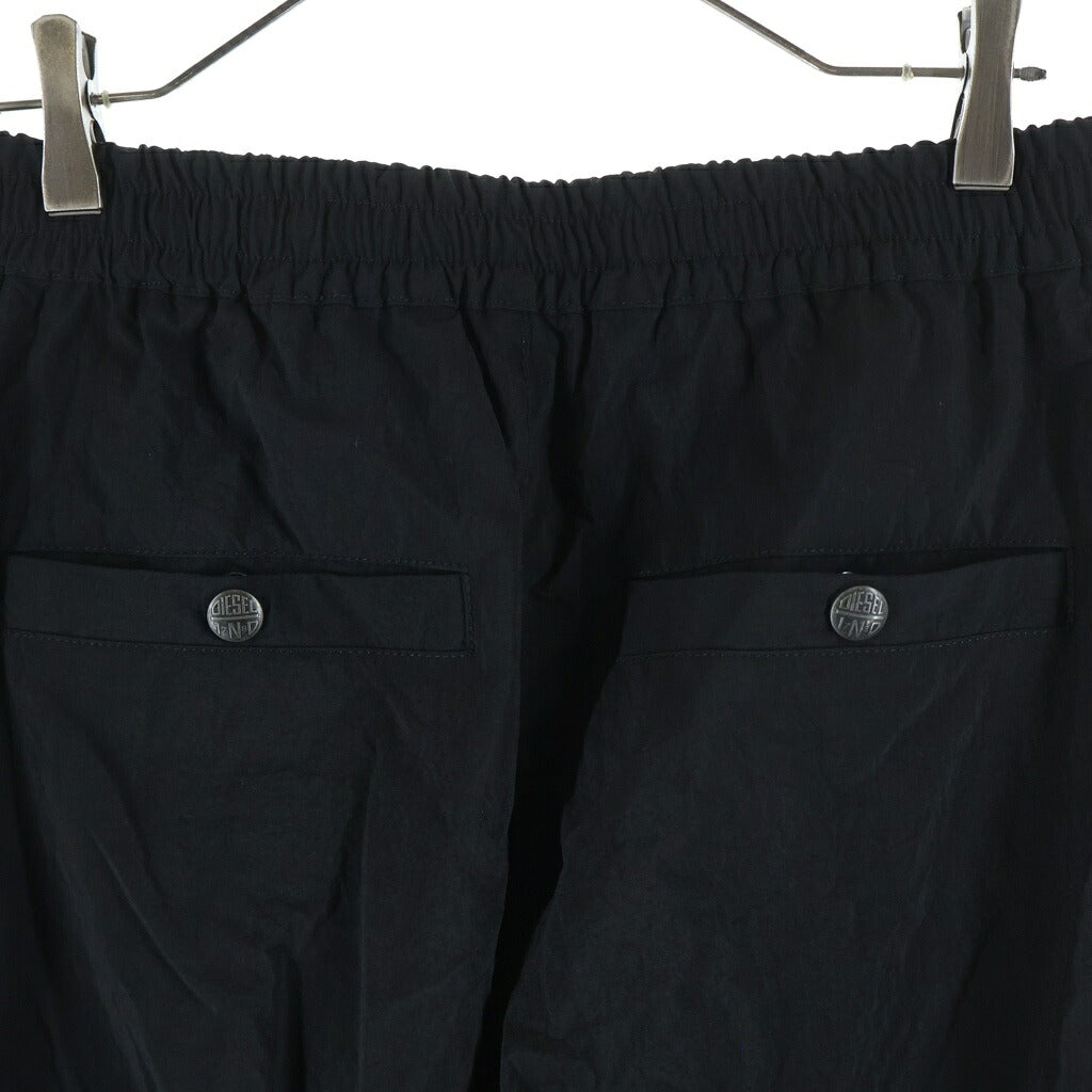 DIESEL(ディーゼル) 23AW P-Staind ナイロンカーゴパンツ ブラック A10503