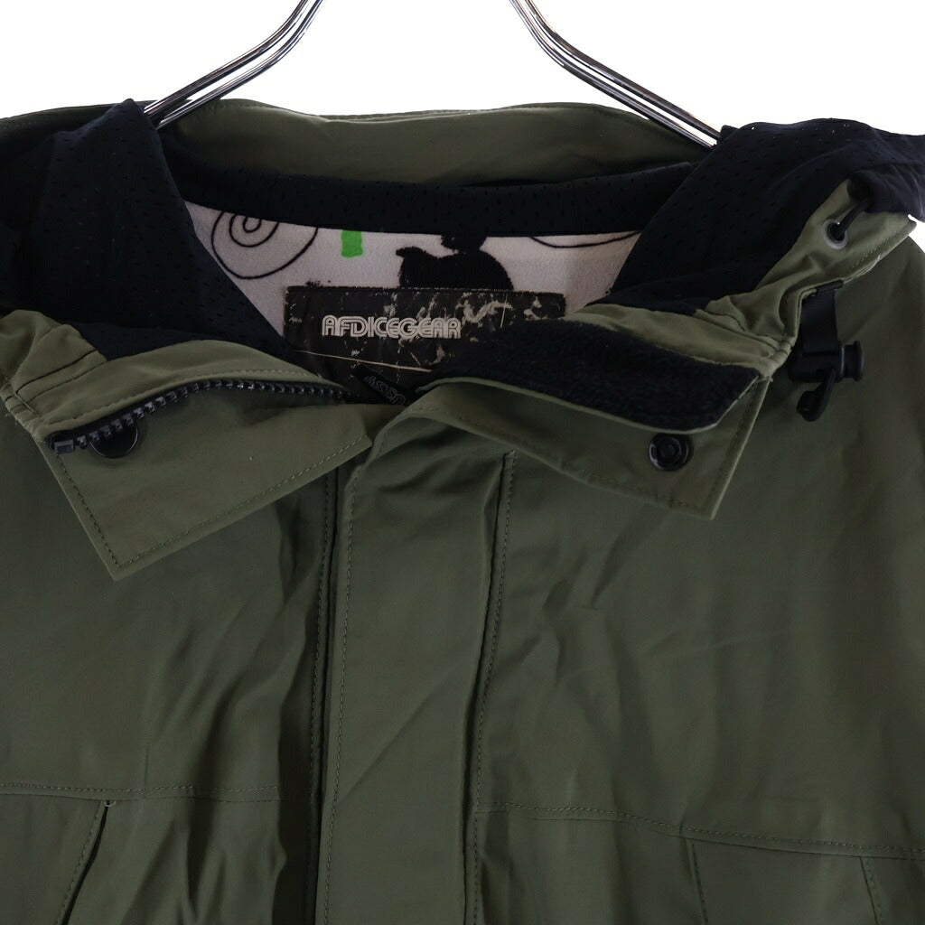 STUSSY(ステューシー) 00S ×AFDICEGEAR ゴアテックス マウンテンパーカー ジャケット カーキ