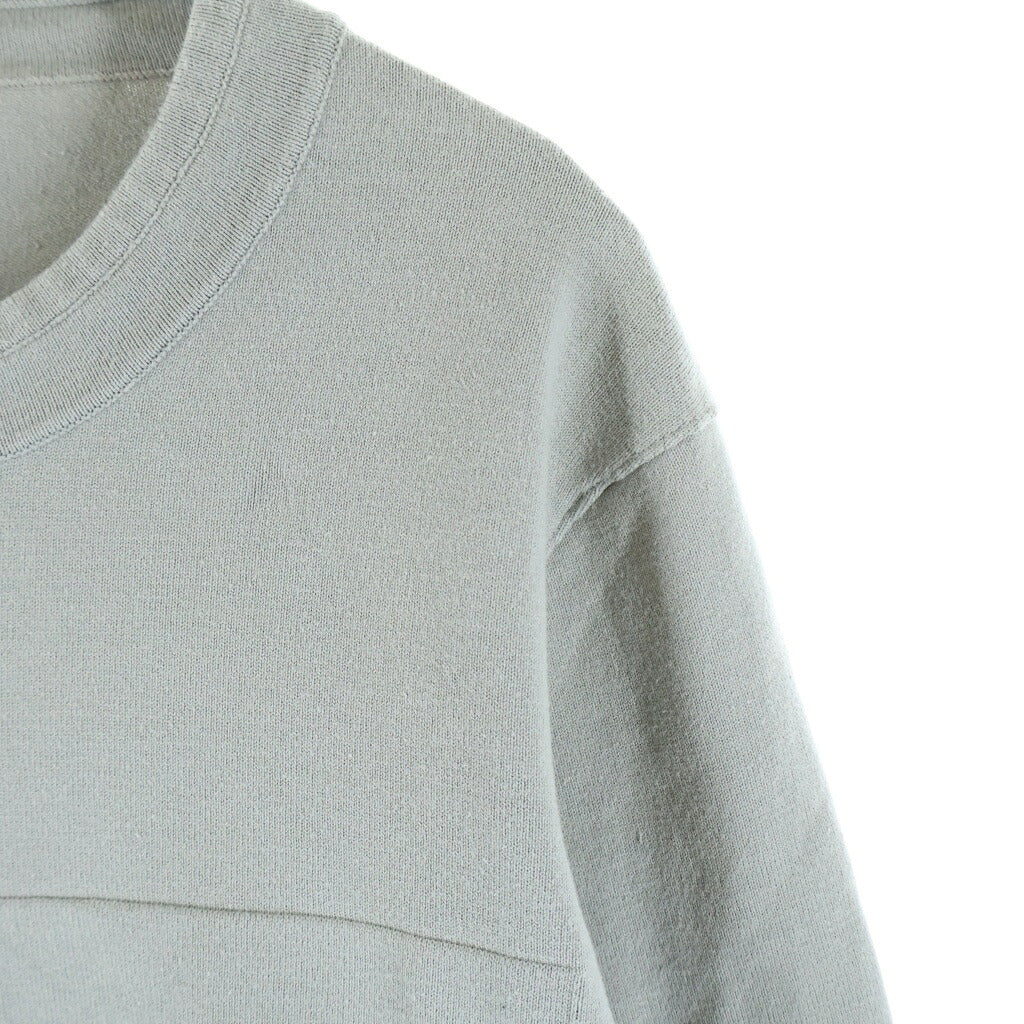 STONE ISLAND(ストーンアイランド) アームワッペン ロングスリーブ カットソー グレー 7215512D2