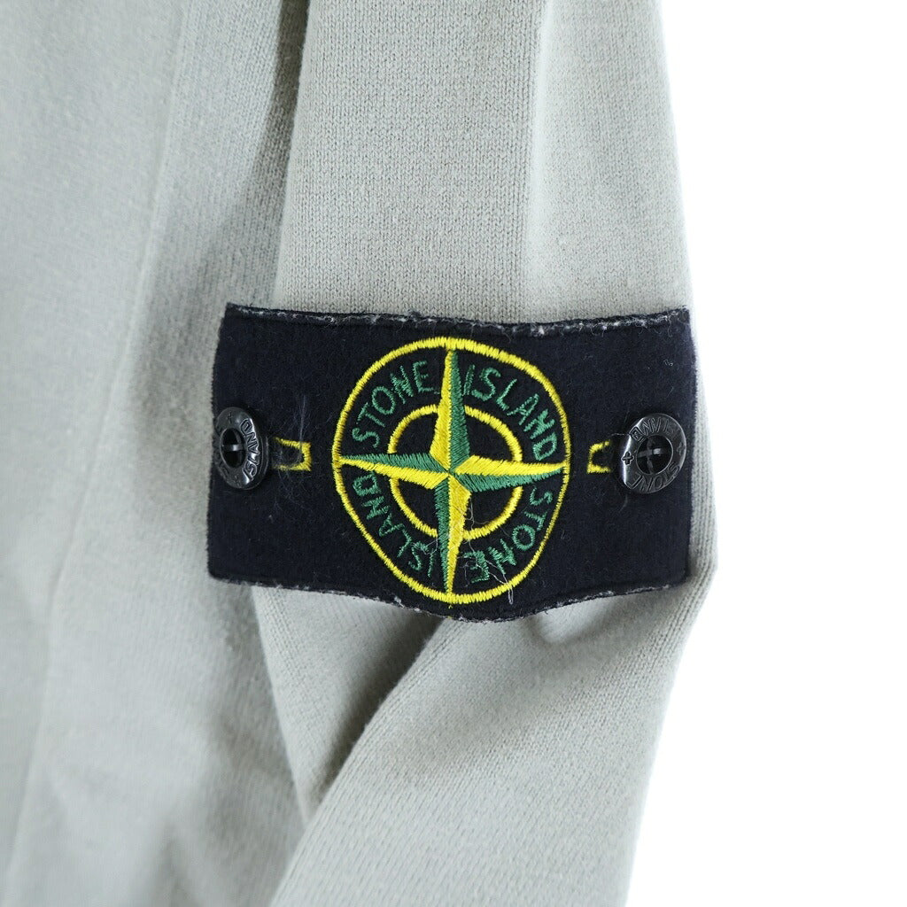STONE ISLAND(ストーンアイランド) アームワッペン ロングスリーブ カットソー グレー 7215512D2
