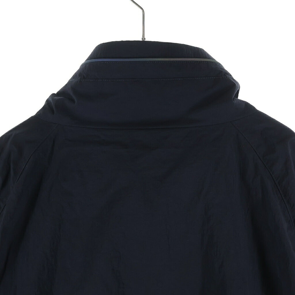 ALEXANDER WANG(アレキサンダーワン) ロゴプリント ハイネック ジップアップ ナイロンジャケット ブラック UWC1232020