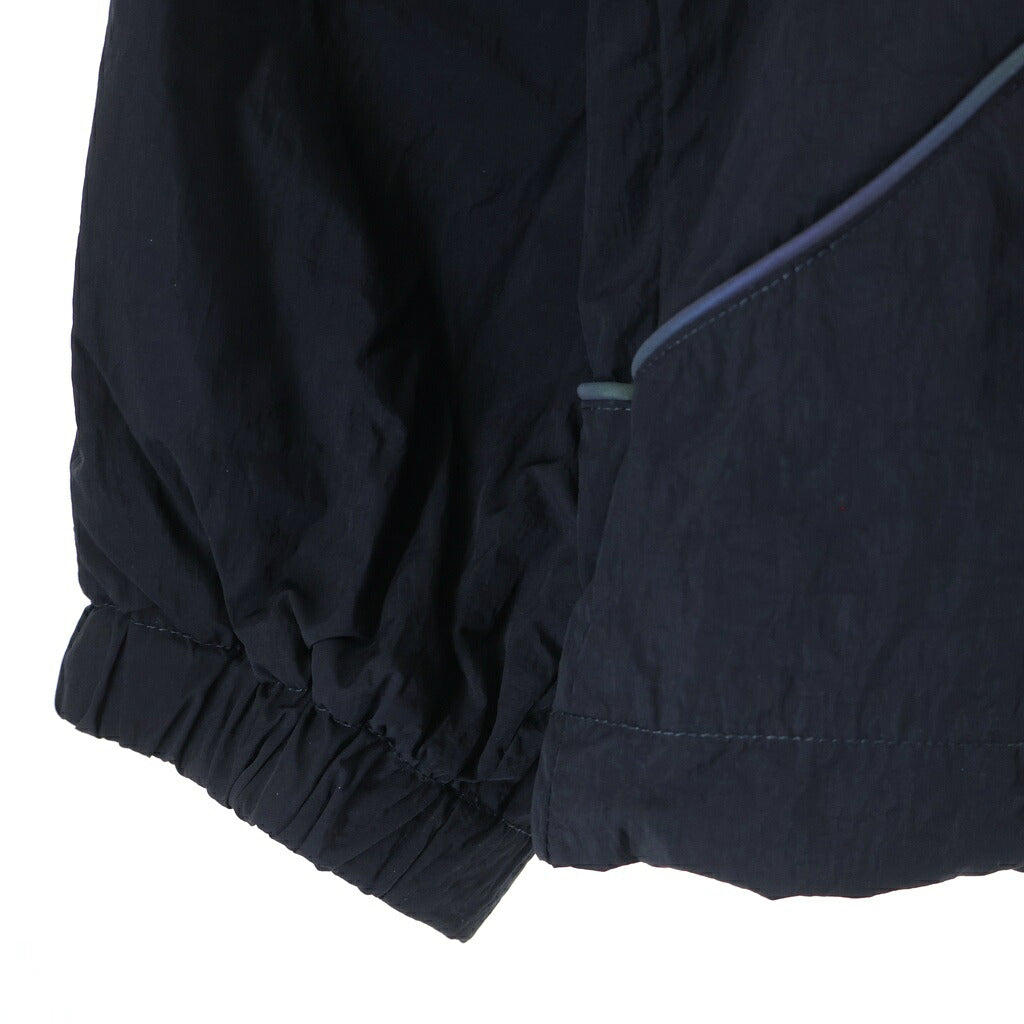 ALEXANDER WANG(アレキサンダーワン) ロゴプリント ハイネック ジップアップ ナイロンジャケット ブラック UWC1232020