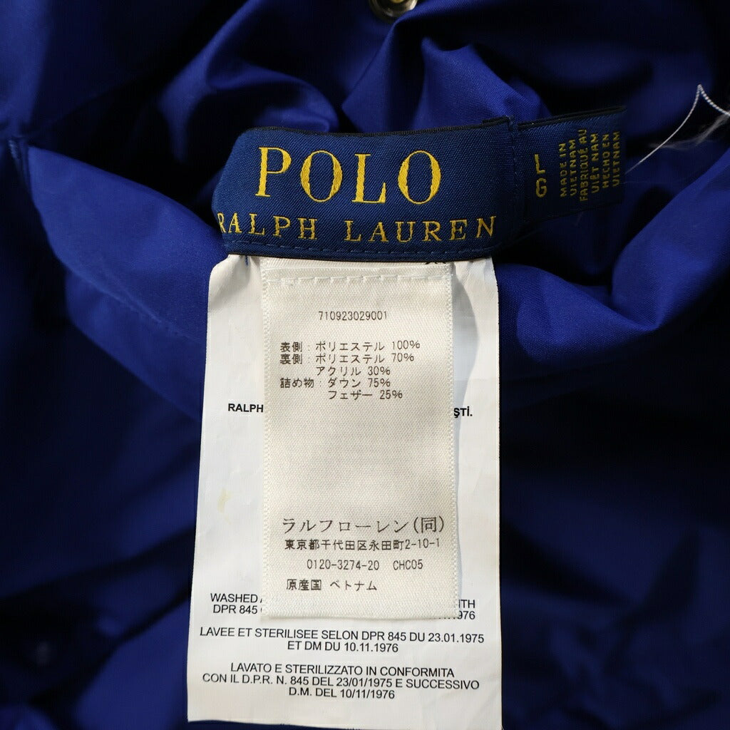 POLO RALPH LAUREN(ポロラルフローレン) COOKIE PATCH REVERSIBLE DOWN JACKET 710923029001 ダウンジャケット マルチカラー