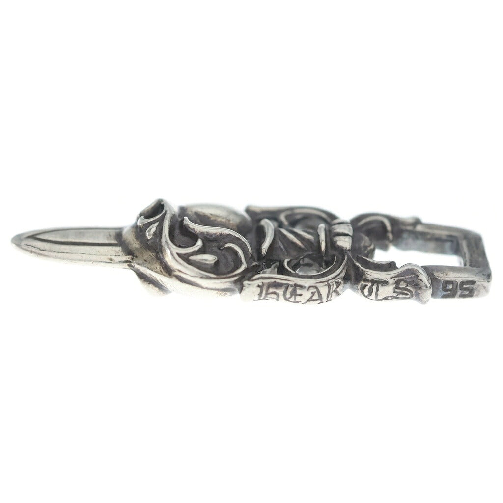 CHROME HEARTS(クロムハーツ) DAGGER HEART ダガーハート ペンダントトップ シルバー BCA243