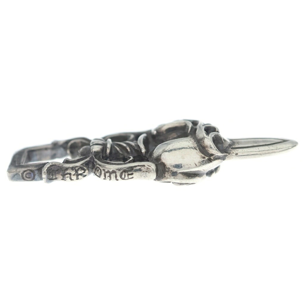 CHROME HEARTS(クロムハーツ) DAGGER HEART ダガーハート ペンダントトップ シルバー BCA243