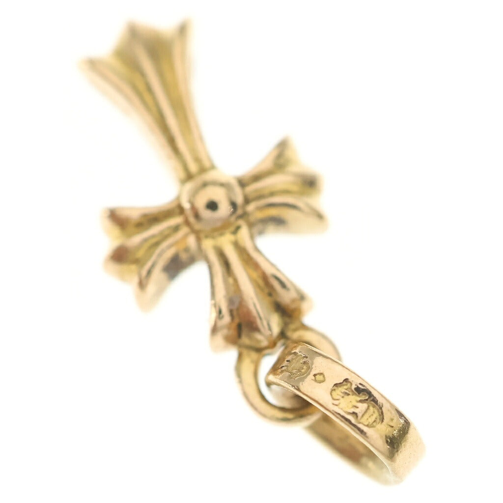 CHROME HEARTS(クロムハーツ) 22K CRS BBYFAT P/DIA ベイビーファットクロス PAVEダイヤ ペンダントトップ ゴールド BCA035