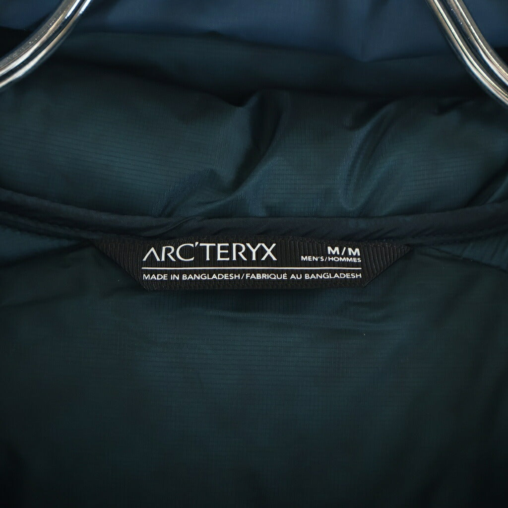 ARC'TERYX(アークテリクス) THORIUM HOODY M ソリウムフーディ 750フィル レスポンシブルグレーグースダウン ダウンジャケット グリーン