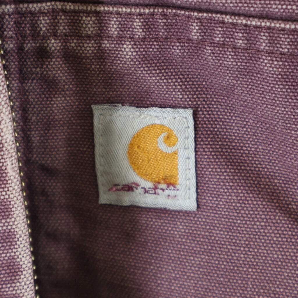 CARHARTT(カーハート) 10s 珍カラー WJ130-DPM キルティングライニング ダック アクティブジャケット ピンク
