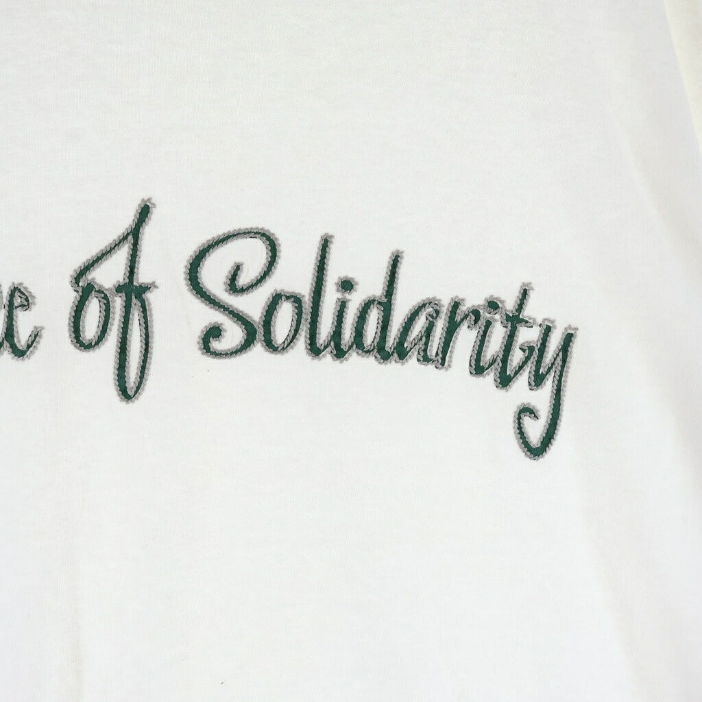 RATS(ラッツ) 25SS CHAIN LOCK TEE チェーンロック クルーネック半袖Tシャツ ホワイト 25RT-0505