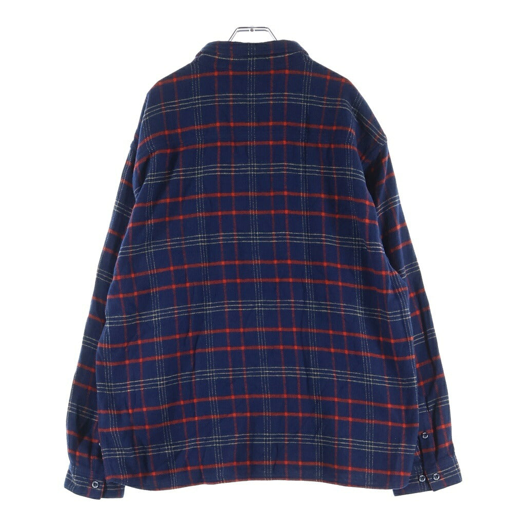 RATS(ラッツ) 26SS CHECK FLANNEL SHIRT チェックフランネル長袖シャツ 26RS-0905 ネイビー