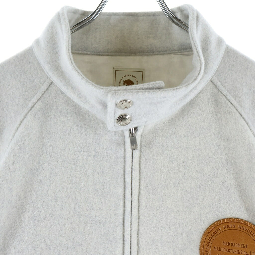 RATS(ラッツ) 25AW WOOL ZIP JACKET ウールジップジャケット 25RJ-0909 ホワイト