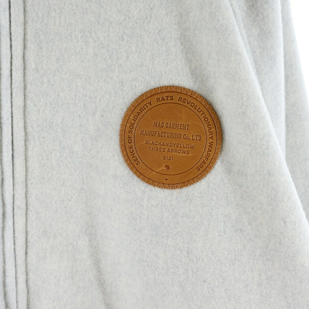 RATS(ラッツ) 25AW WOOL ZIP JACKET ウールジップジャケット 25RJ-0909 ホワイト