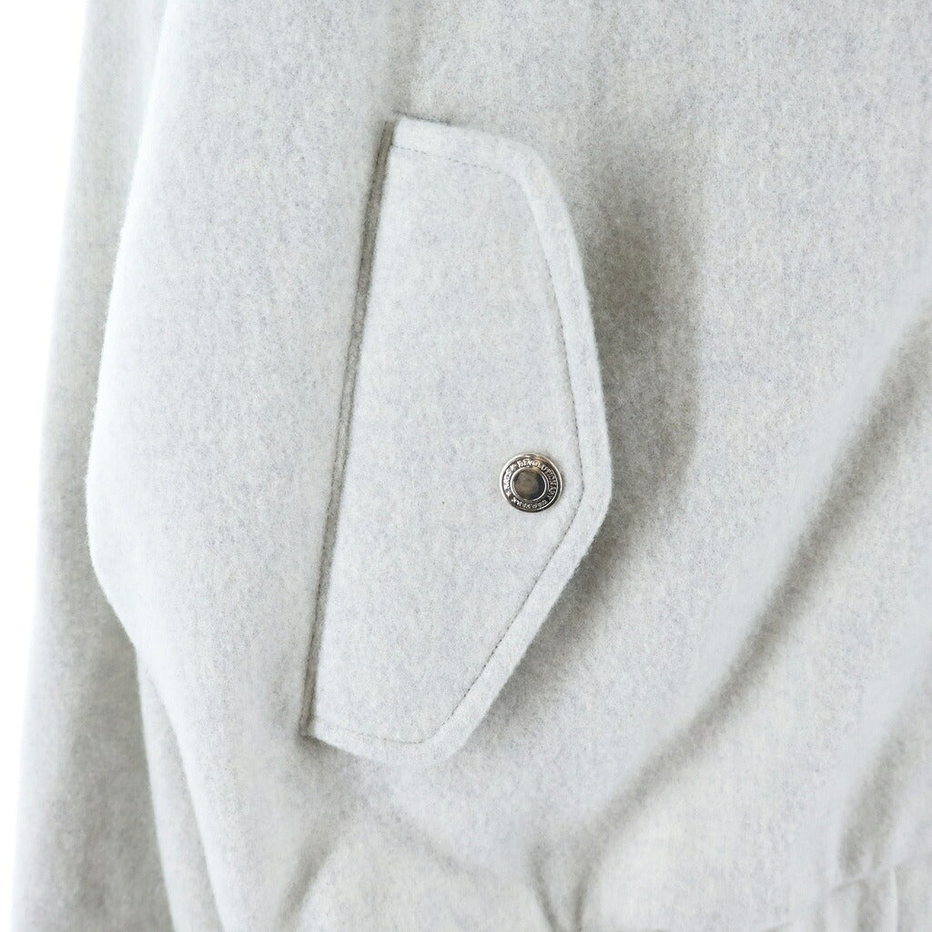 RATS(ラッツ) 25AW WOOL ZIP JACKET ウールジップジャケット 25RJ-0909 ホワイト