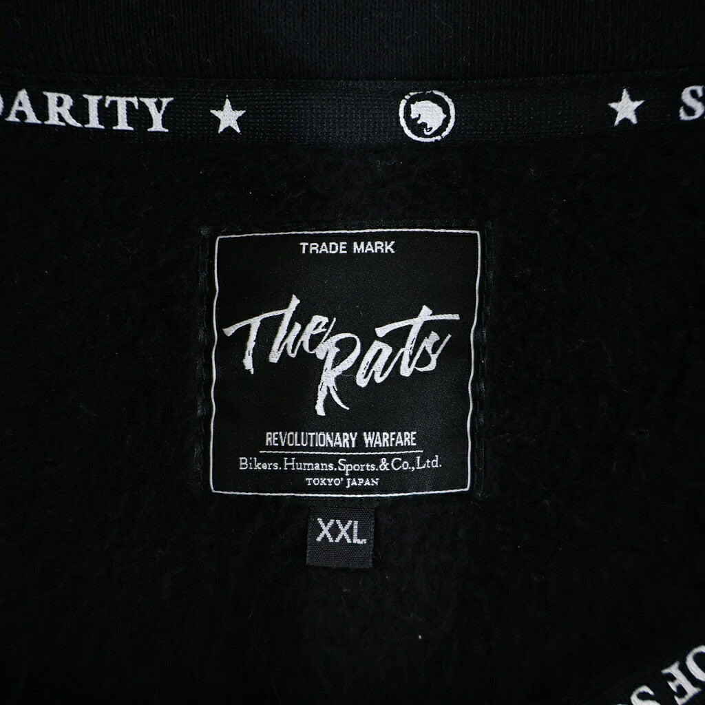 RATS(ラッツ) 24AW STAND COLLAR SWEAT スタンドカラースウェット 24RTC-1201 ブラック