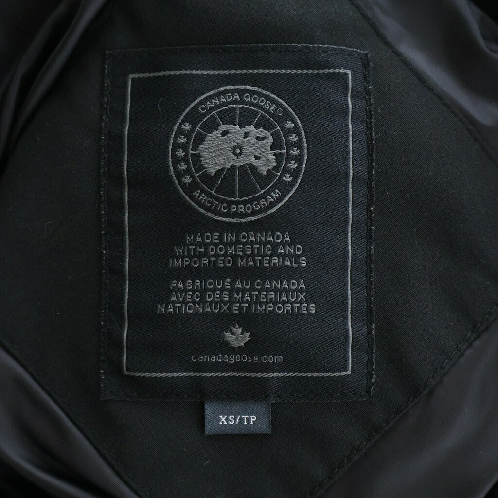 CANADA GOOSE(カナダグース) Webster Parka ウェブスター パーカー キルティングダウンジャケット ロンハーマン別注 2092M ブラック