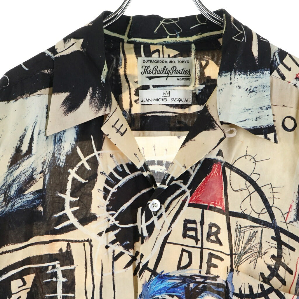 WACKO MARIA(ワコマリア) JEAN-MICHEL BASQUIAT HAWAIIAN SHIRT ジャン ミシェル バスキア アロハシャツ マルチカラー