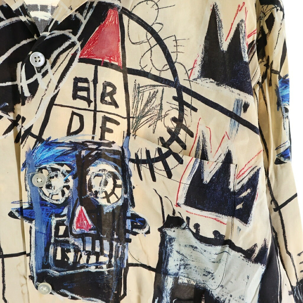 WACKO MARIA(ワコマリア) JEAN-MICHEL BASQUIAT HAWAIIAN SHIRT ジャン ミシェル バスキア アロハシャツ マルチカラー