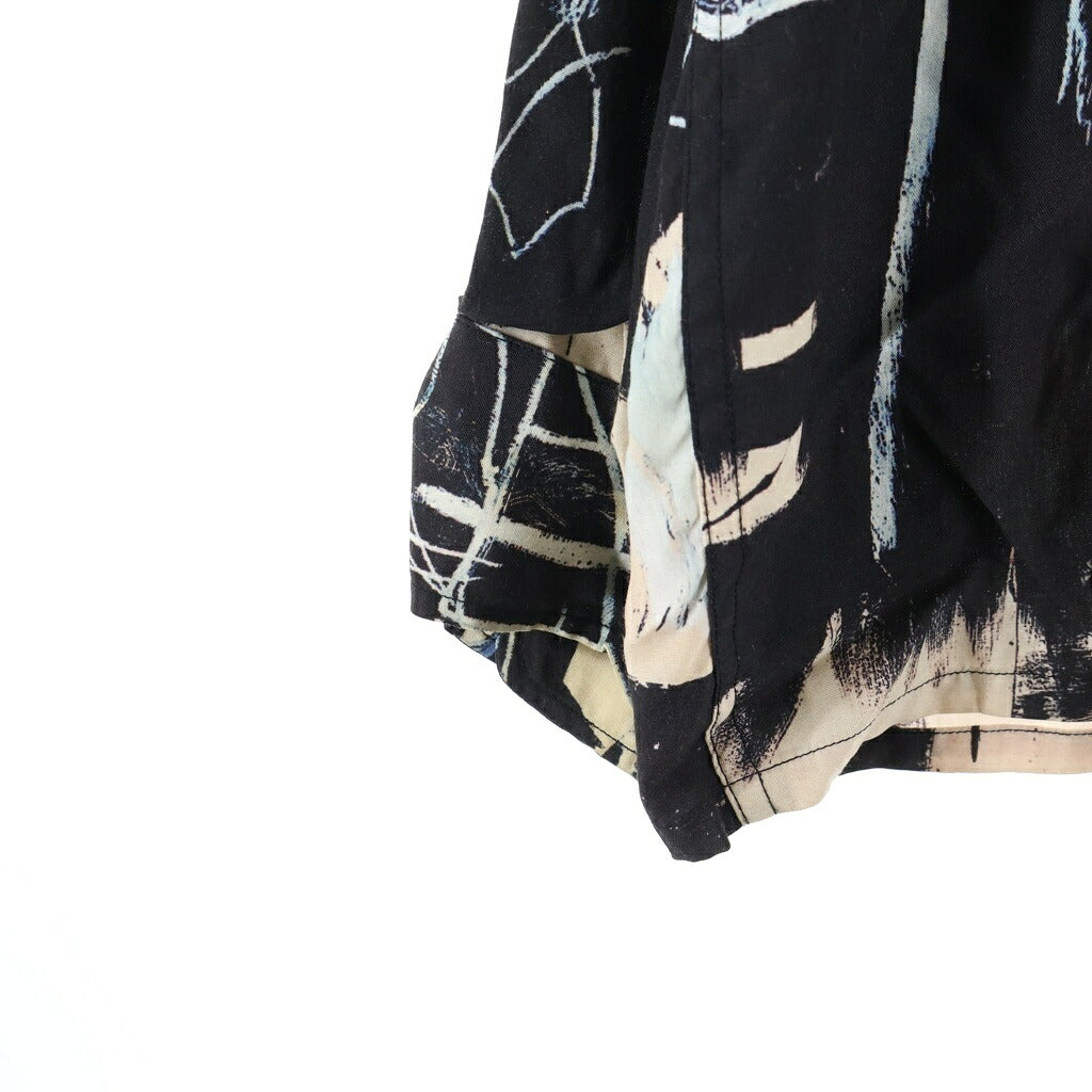 WACKO MARIA(ワコマリア) JEAN-MICHEL BASQUIAT HAWAIIAN SHIRT ジャン ミシェル バスキア アロハシャツ マルチカラー