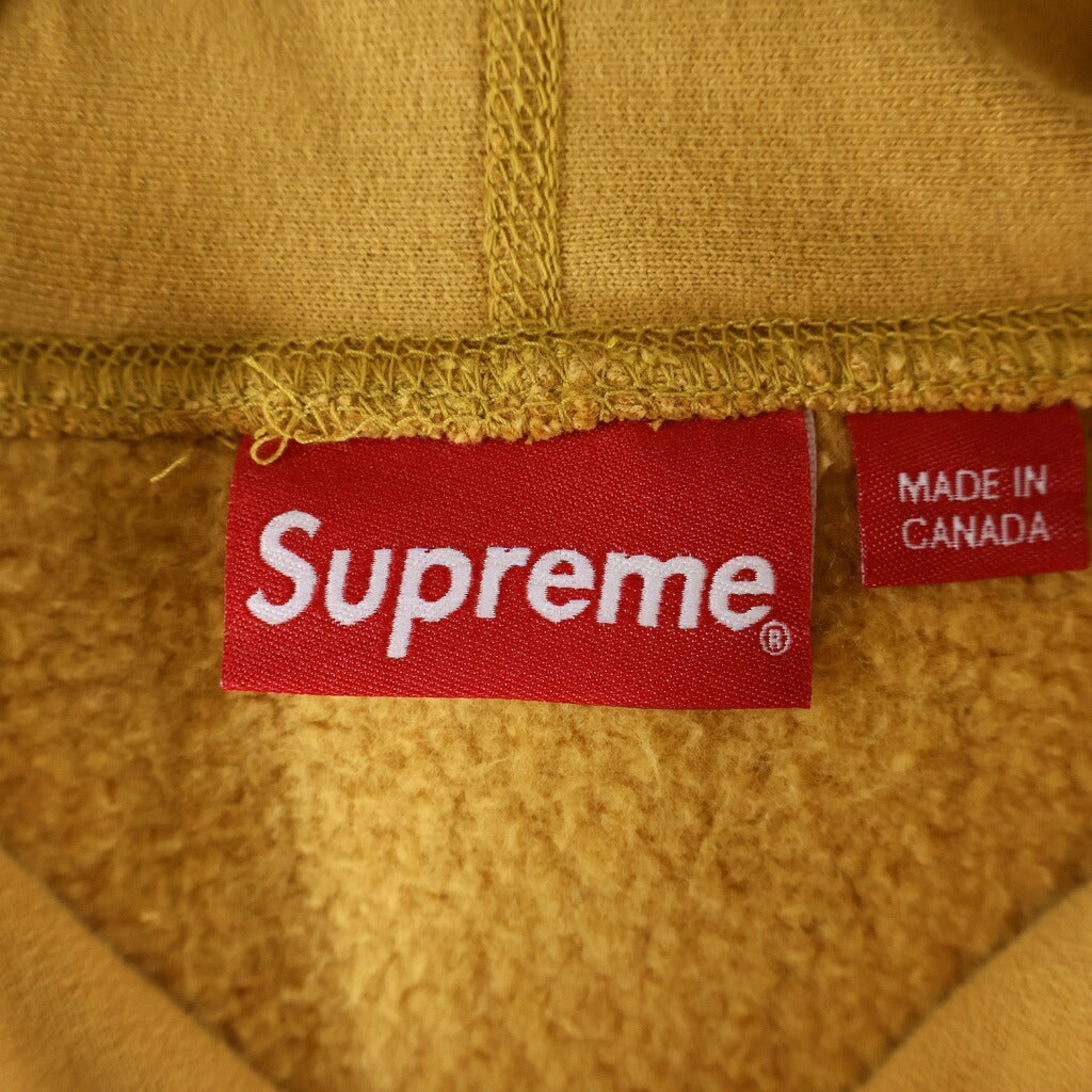 SUPREME(シュプリーム) 21AW Aravic Logo Hooded Sweatshirt アラビックロゴ プルオーバーパーカー マスタード