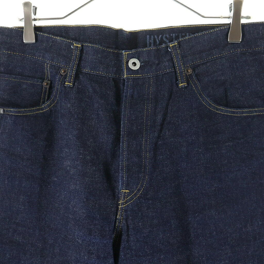 HYSTERIC GLAMOUR(ヒステリックグラマー) 24SS 60S XX 大戦モデル ストレート デニムパンツ インディゴ 02241AP01