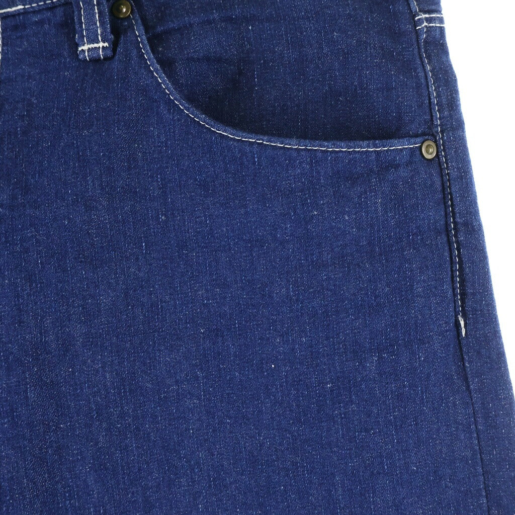 HYSTERIC GLAMOUR(ヒステリックグラマー) 23AW 尾錠付 ワークデニムパンツ インディゴ 02232AP03