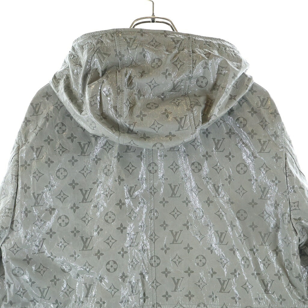 LOUIS VUITTON(ルイヴィトン) 26AW モノグラム ヴィンテージヴェルニ ウインドブレーカージャケット グレー RM262M C9G HLV87E