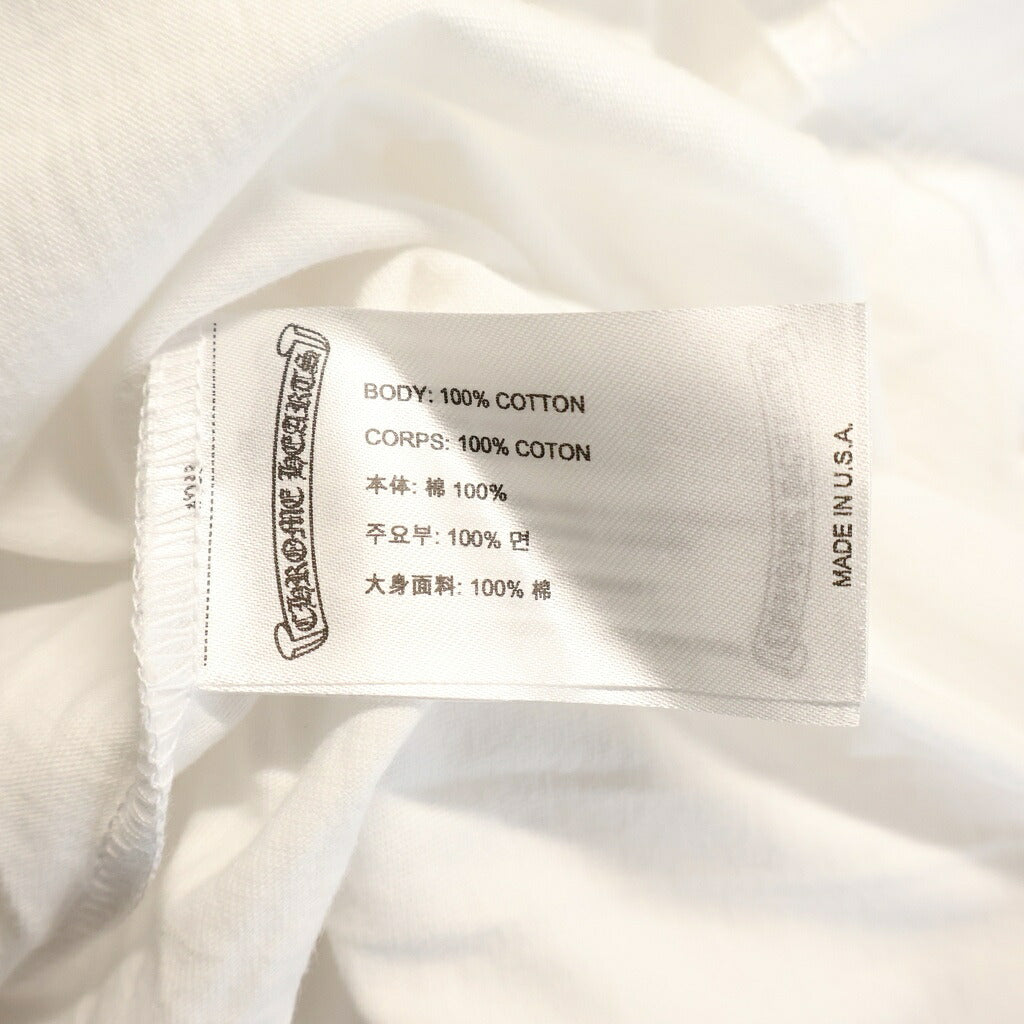 CHROME HEARTS(クロムハーツ) Horseshoe S/S Tee ホースシュー クルーネックTシャツ ホワイト