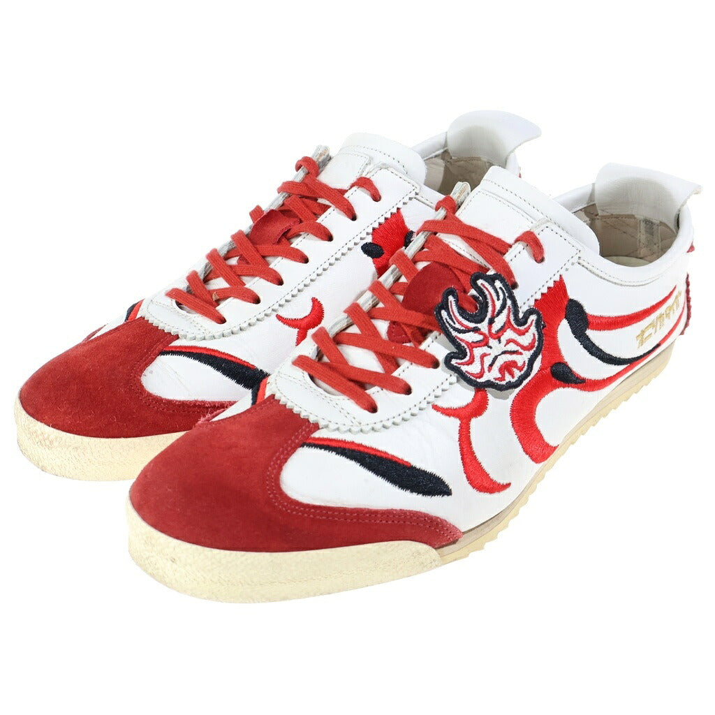 Onitsuka Tiger(オニツカタイガー) NIPPON MADE Mexico 66 Deluxe White/Classic Red ローカットスニーカー 27cm/US9 ホワイト 1181A370