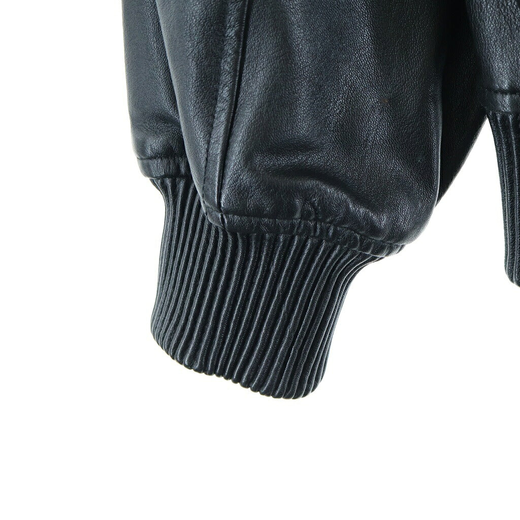 SUPREME(シュプリーム) 18SS Studded Arc Logo Leather Jacket スタッズ ロゴ レザージャケット ブラック