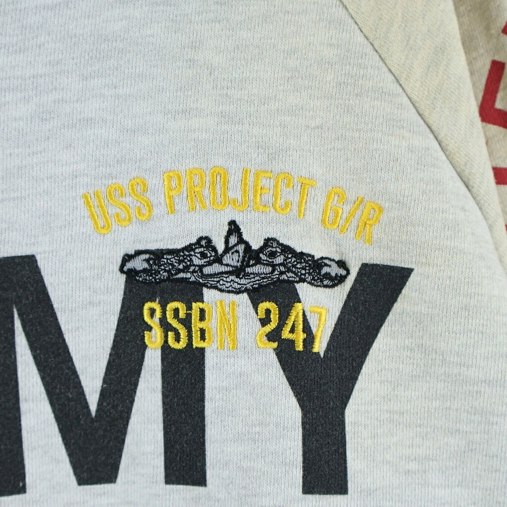 PROJECT G/R(プロジェクトジーアール) ARMY ZIP HOODIE アーミー ジップアップパーカー フーディ グレー