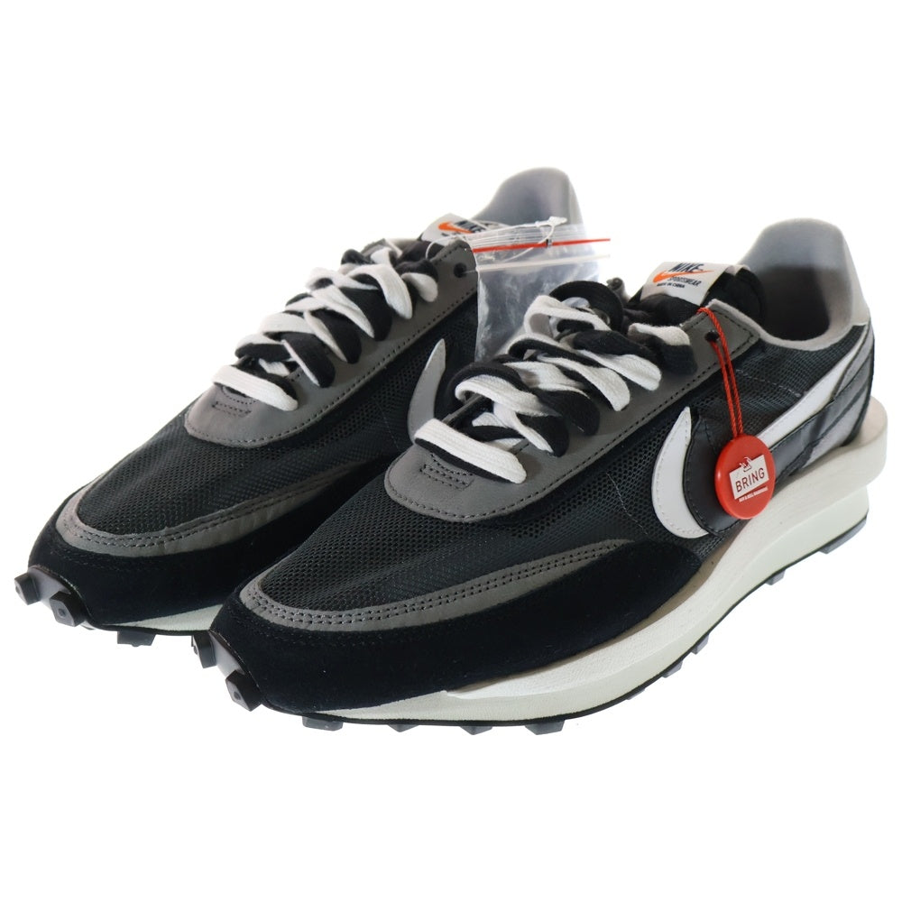 NIKE(ナイキ) ×Sacai LDWAFFLE サカイ エルディーワッフル ローカットスニーカー ブラック/ホワイト US10.5/28.5cm BV0073-001