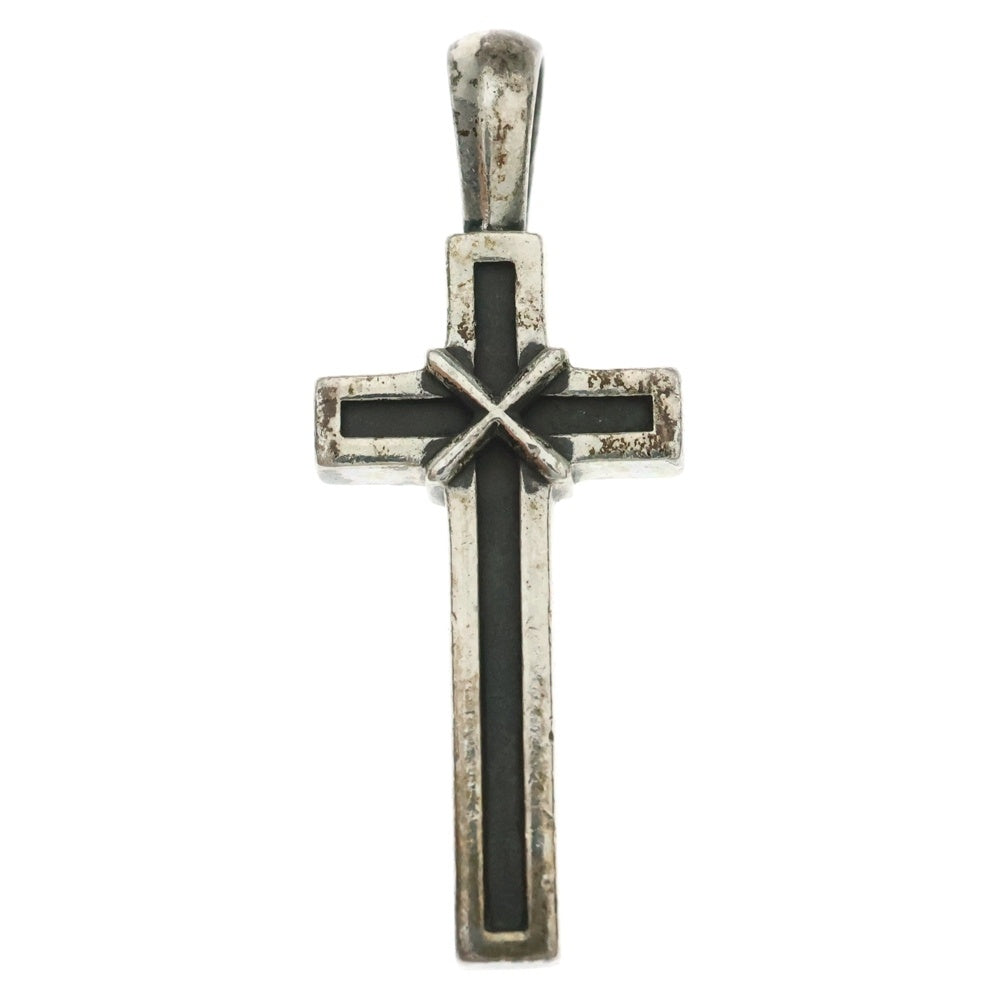 CHROME HEARTS(クロムハーツ) MAPPLE THORPE CRS CHRM メイプルソープ クロスチャーム ペンダントトップ シルバー BCA288