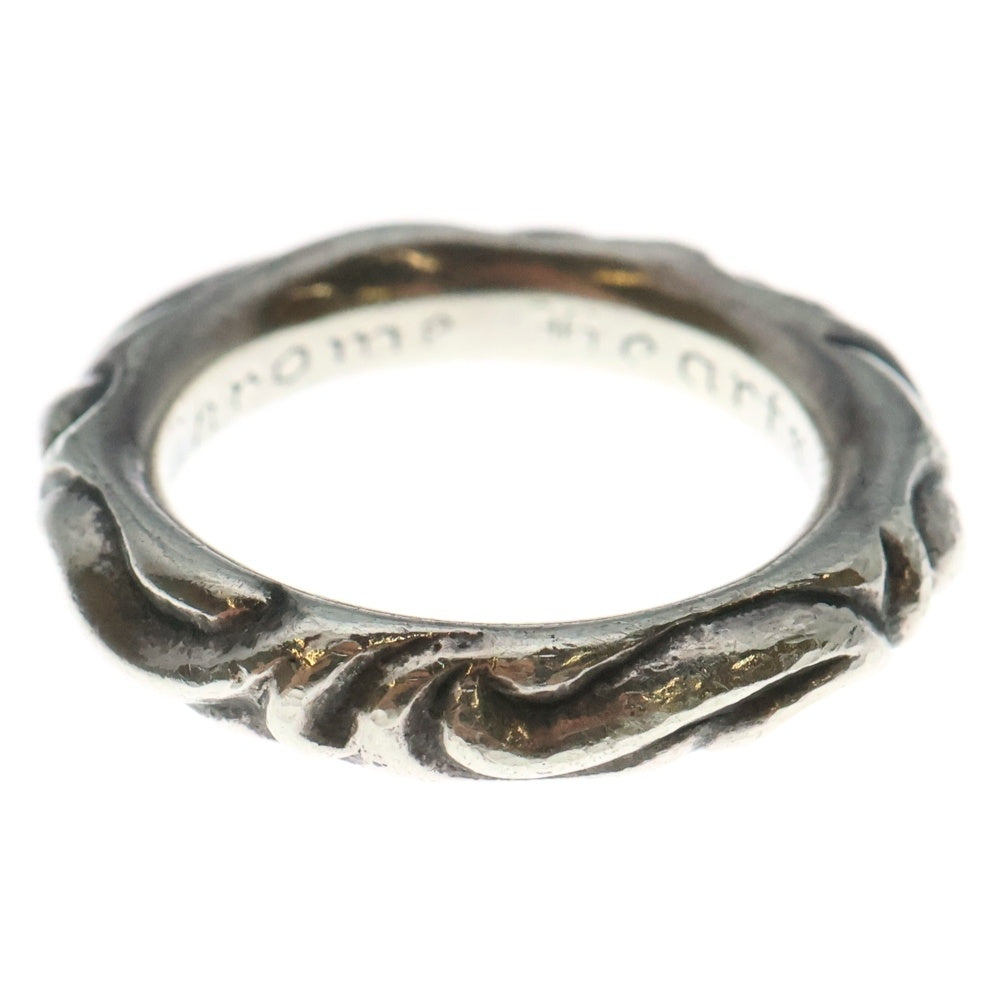 CHROME HEARTS(クロムハーツ) SCRL BAND スクロールバンド リング シルバー BCA351