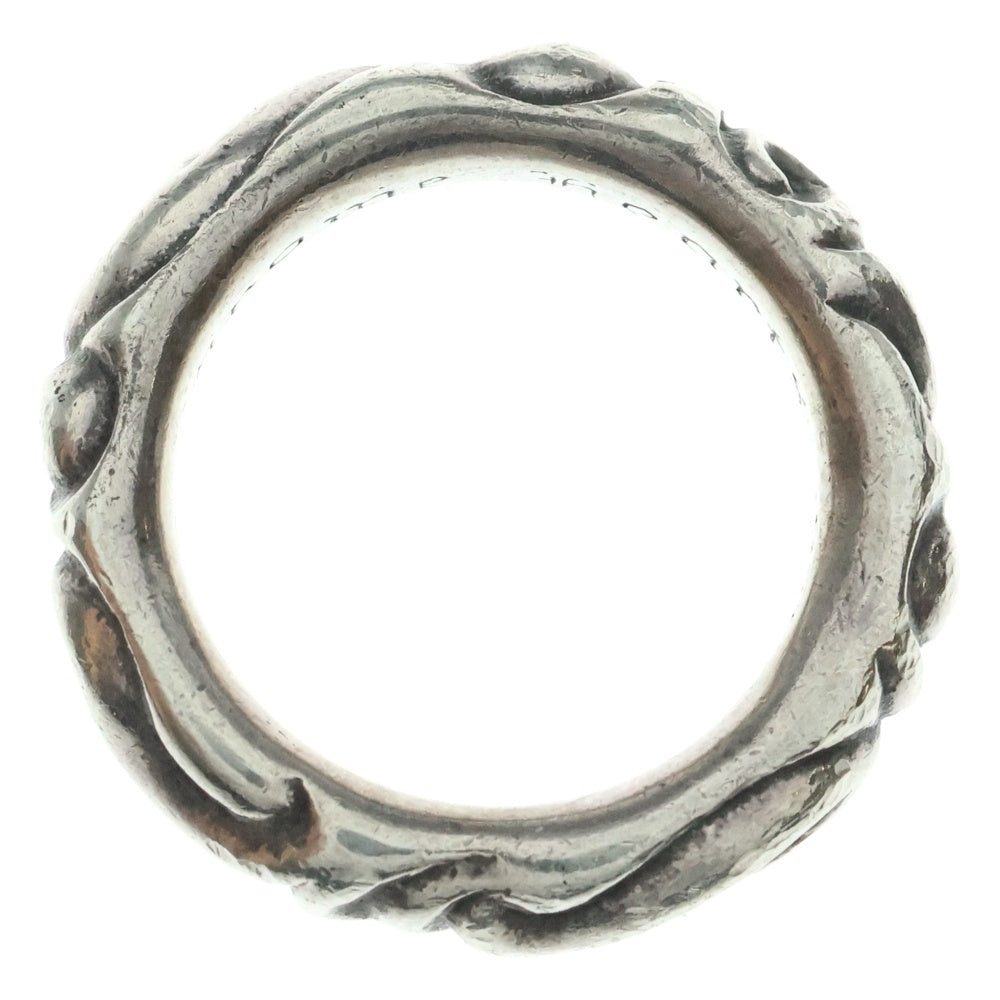 CHROME HEARTS(クロムハーツ) SCRL BAND スクロールバンド リング シルバー BCA351