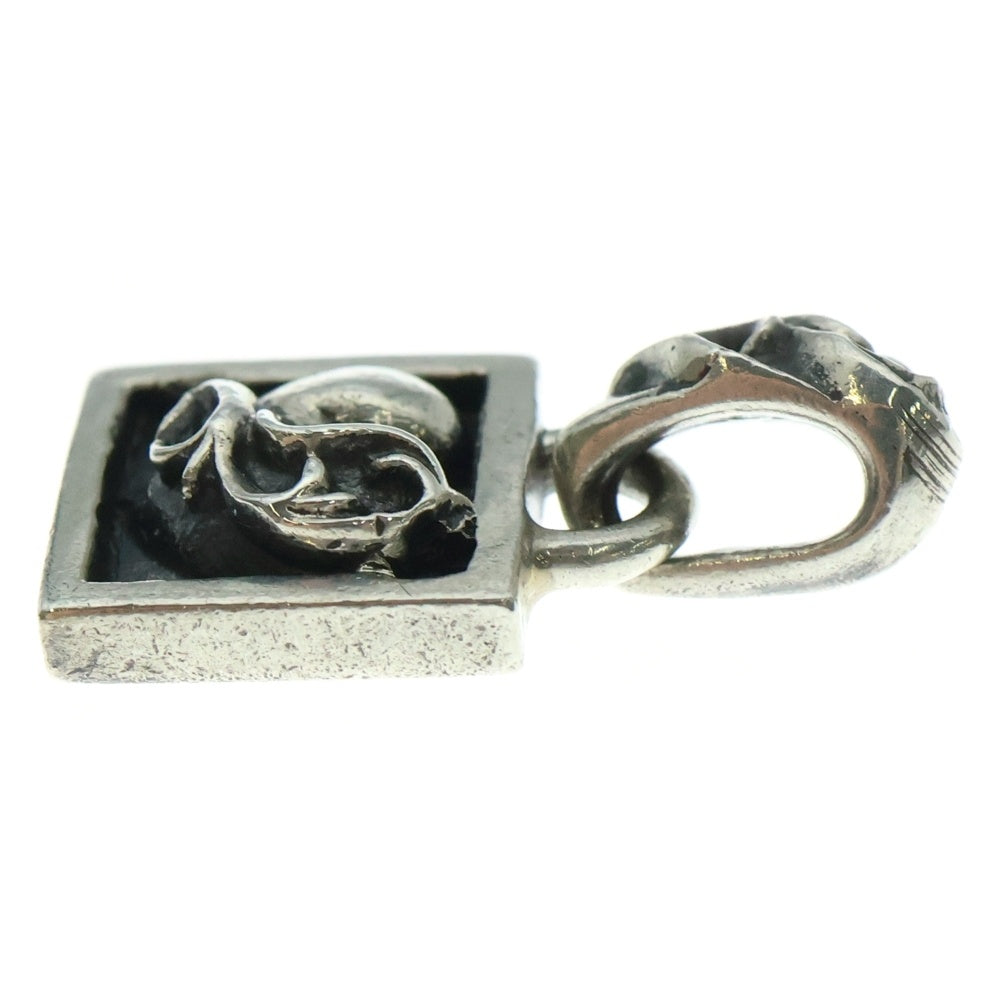 CHROME HEARTS(クロムハーツ) FRAMED HEART フレームドハート チャーム ペンダントトップ シルバー BCA273