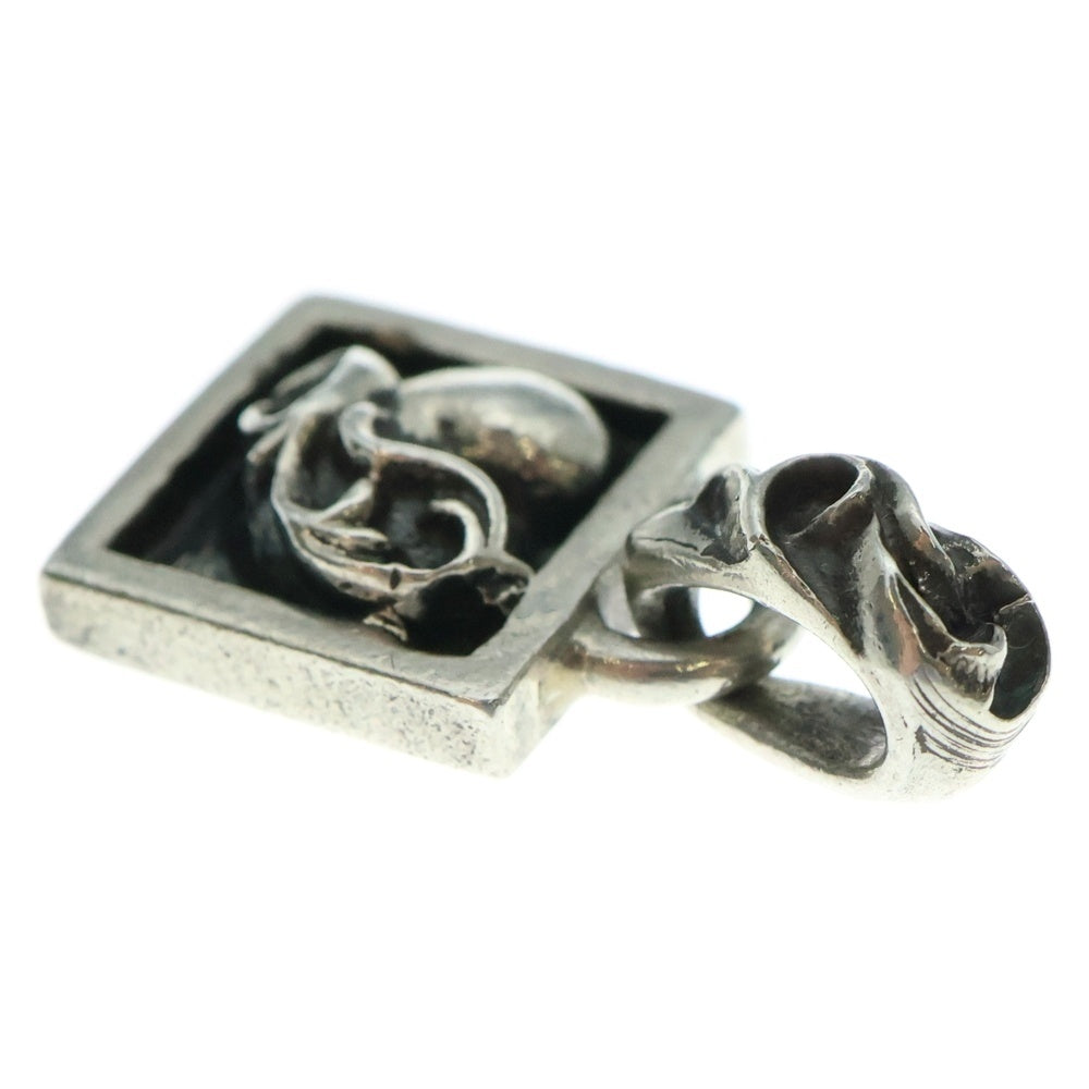 CHROME HEARTS(クロムハーツ) FRAMED HEART フレームドハート チャーム ペンダントトップ シルバー BCA273
