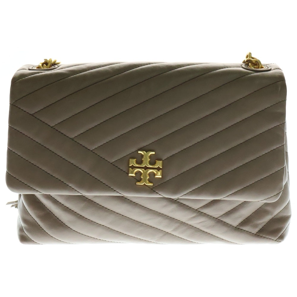 TORY BURCH(トリー バーチ) KIRA CHEVRON キラシェブロン キルティング チェーン ショルダーバッグ ブラウン 53102 レディース