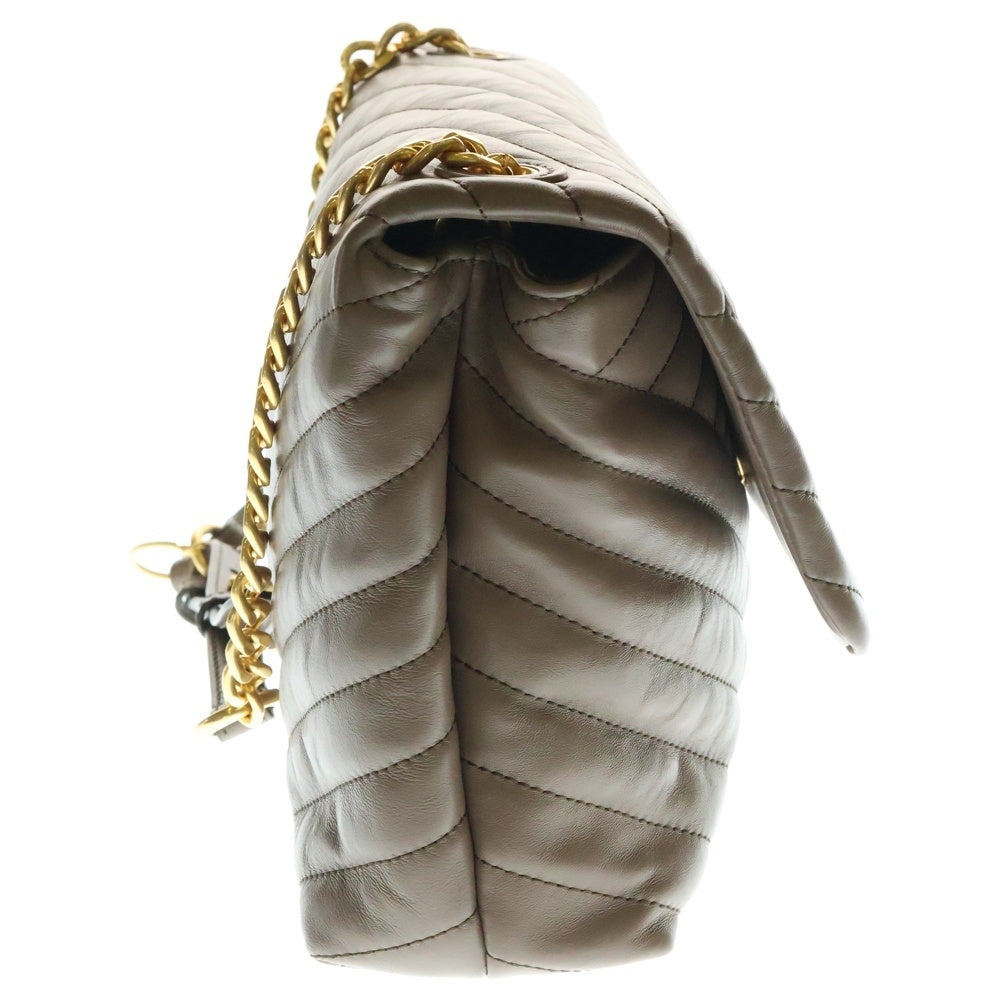 TORY BURCH(トリー バーチ) KIRA CHEVRON キラシェブロン キルティング チェーン ショルダーバッグ ブラウン 53102 レディース